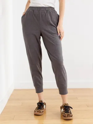 VARLEY Brushed Rib Slim Cuff Pant 25