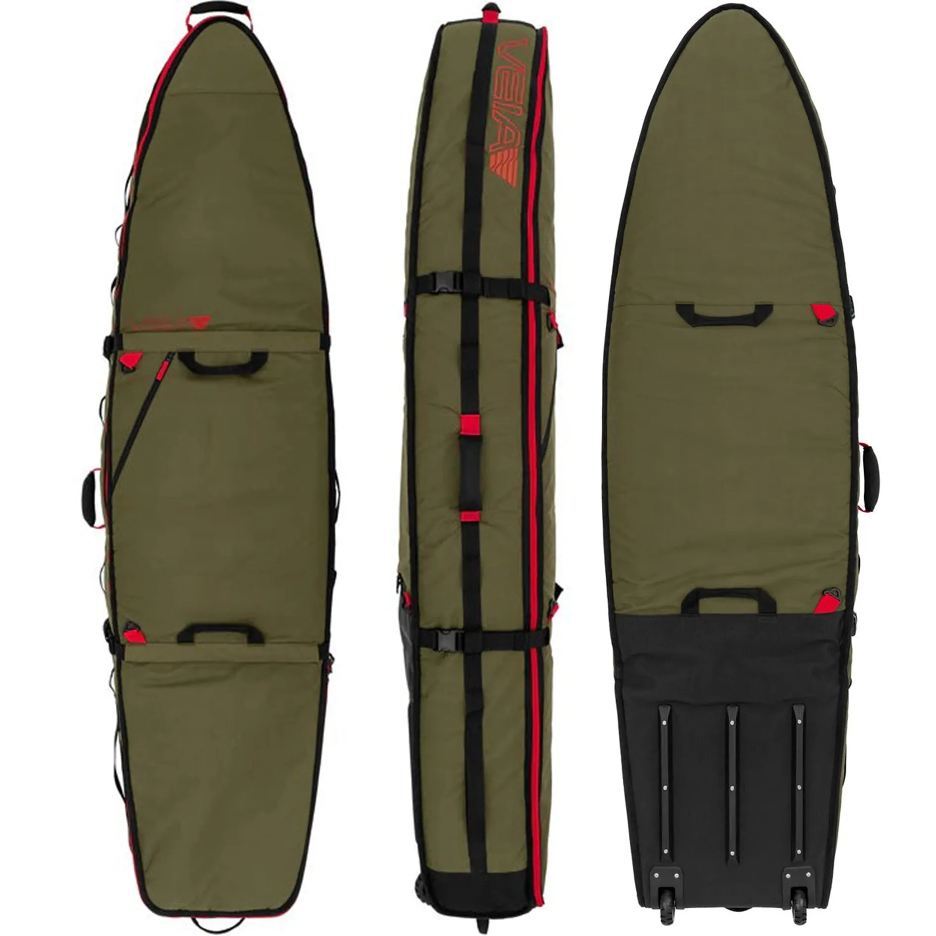 VEIA WHEELED FOUR BOARD 7'0 TRAVEL BAG SQUADRON