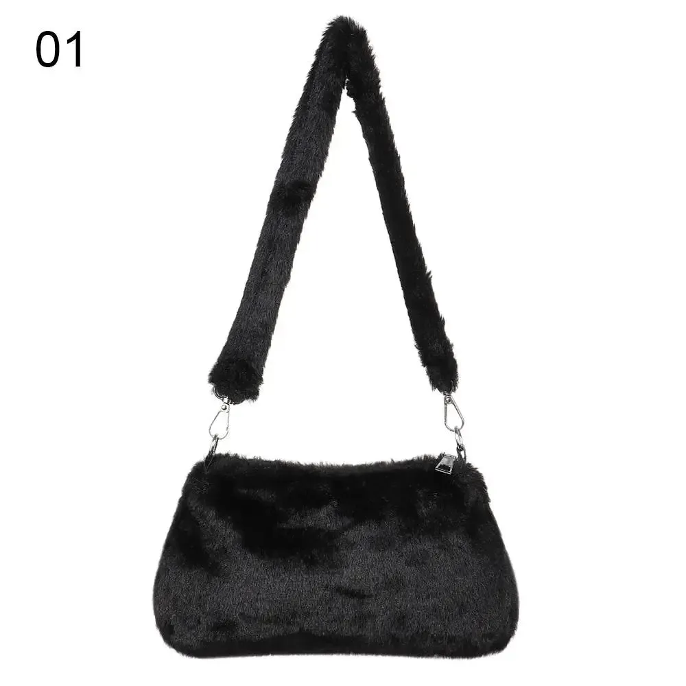 Veloria™ Plush Leopard Shoulder Bag
