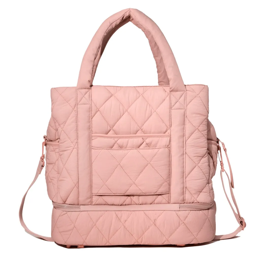 VOYAGER quilted blush