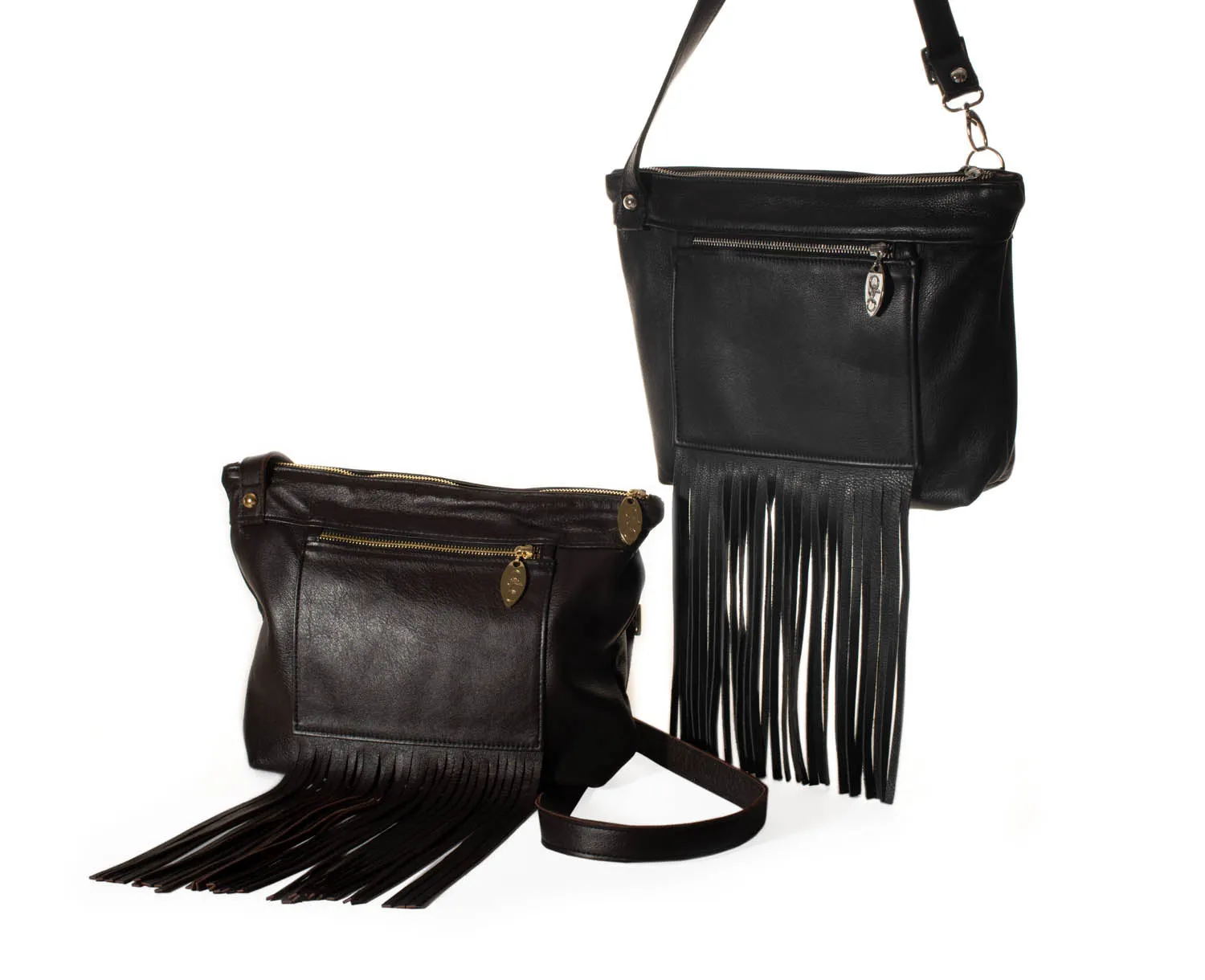 Waterfall shoulder bag