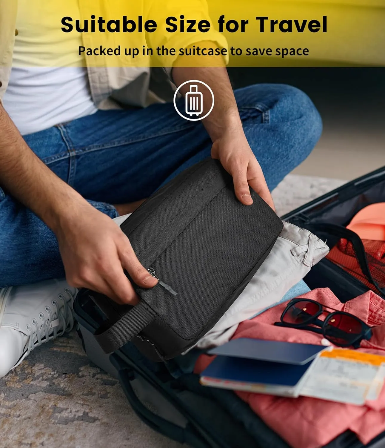 Waterproof Travel Toiletry Bag for Men