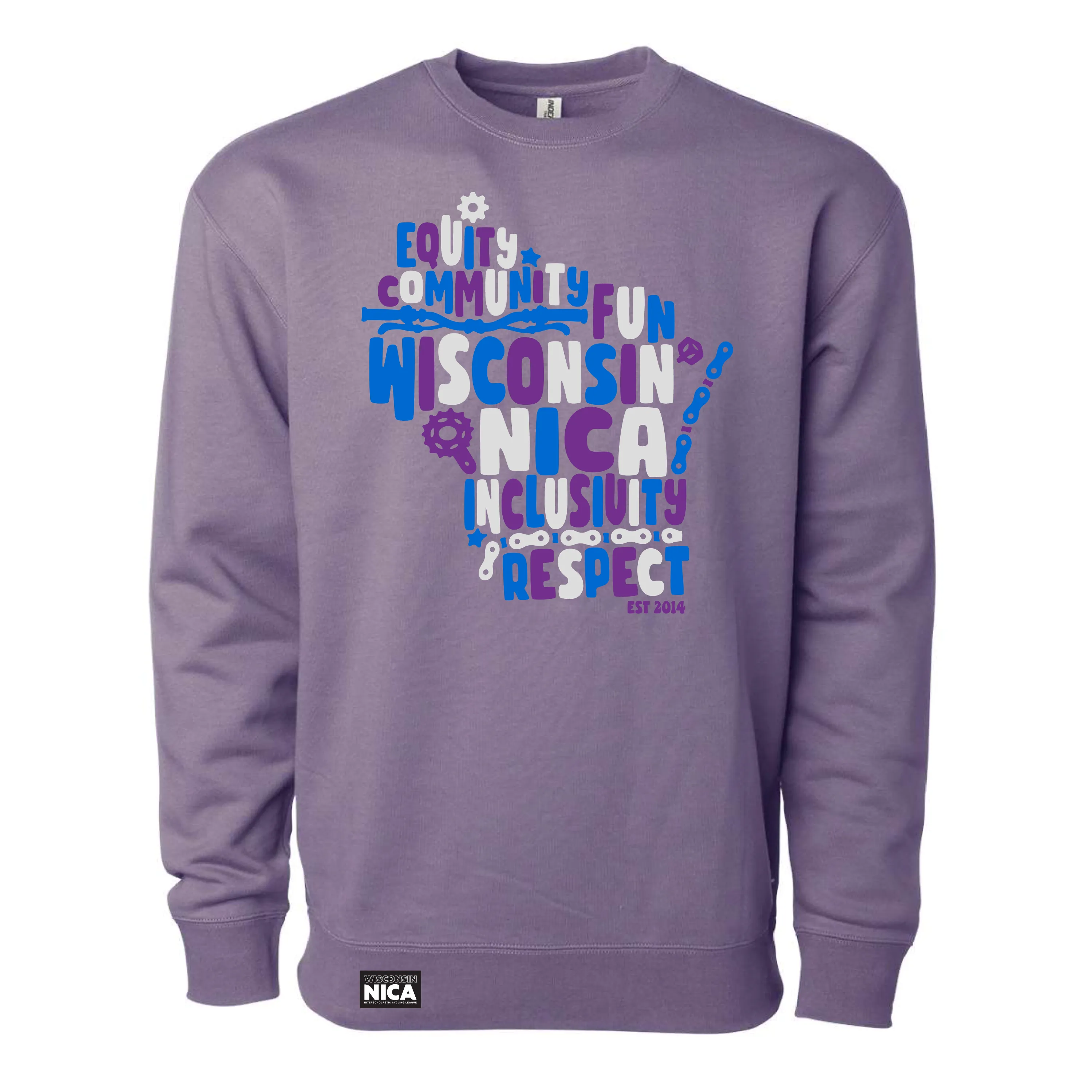 Wisconsin NICA Values First Sweatshirt