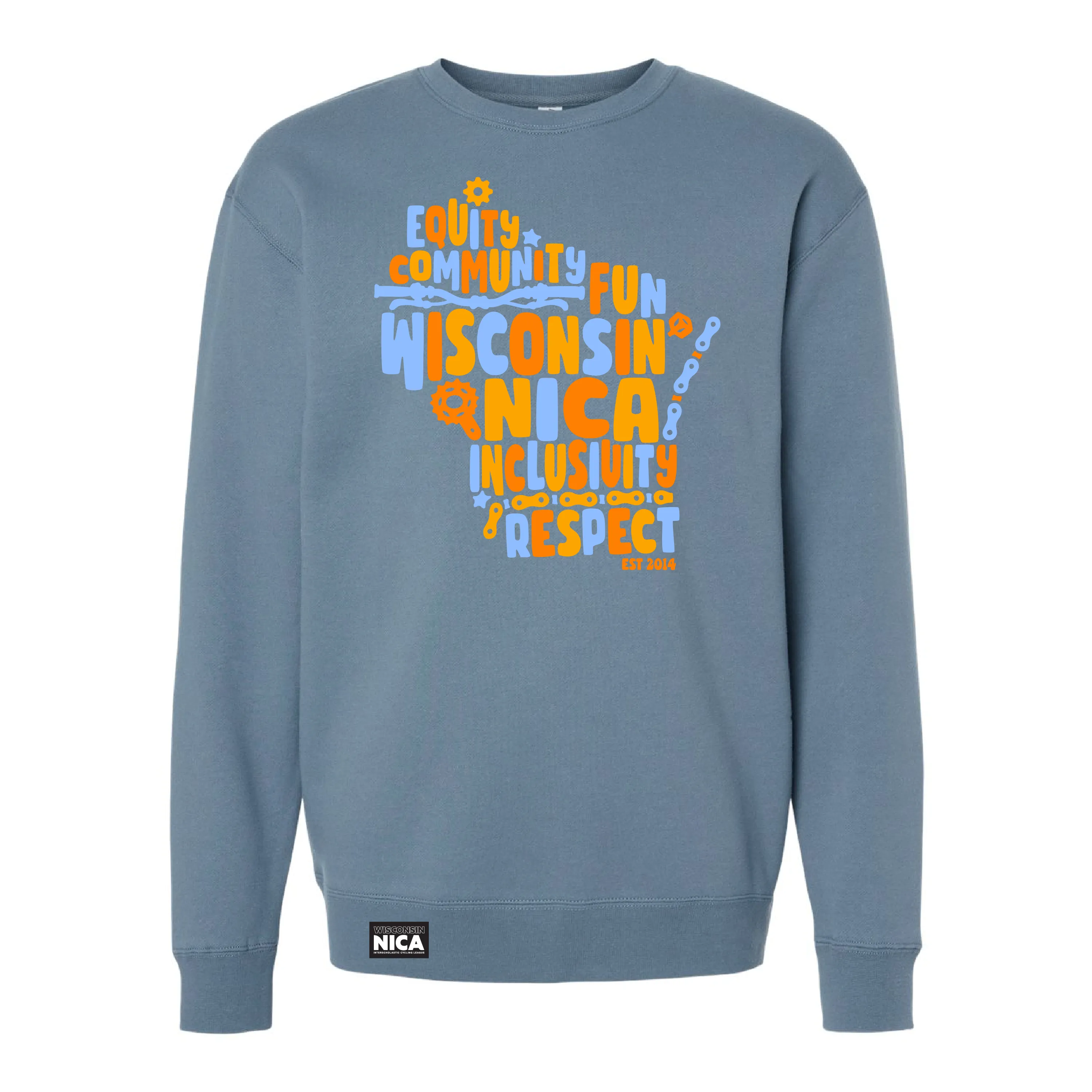 Wisconsin NICA Values First Sweatshirt