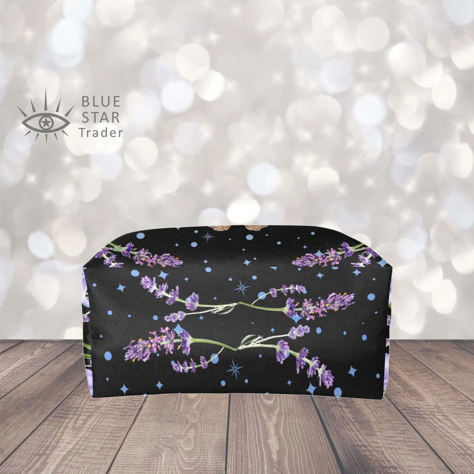 Witchy Purple Butterfly and Moon Phases Classic 15 Inch Handbag
