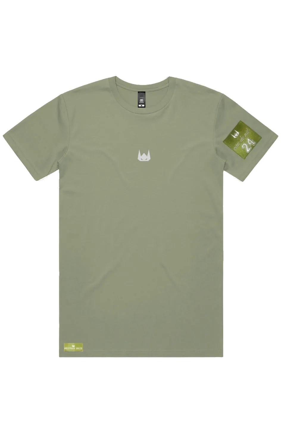 WOLFPACK UNLTD "STATEMENT" LIGHTWEIGHT TEE S/S EMBROIDERED LOGO | PITASCHIO