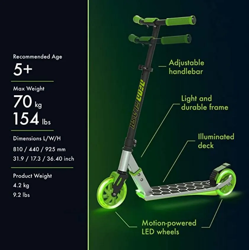 Yvolution Neon Flash Scooter